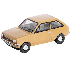 Ford Fiesta Mk1 RHD (Right Hand Drive) Nevada Beige 1/148 (N) Scale Diecast Model Car by Oxford Diecast - 1 of 1