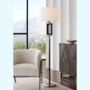 Pacific Coast Lighting Deville Modern 65" Tall Standing Floor Lamp Skinny Pole Metal Black and Brass Finish Living Room Bedroom House Reading Office - 2 of 4