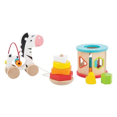 Small Foot Wooden 3-in-1 Motor Skills Playset