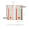 Harvest Blessings Pumpkin Tea Towel Set of 2 19x28 - 4 of 4