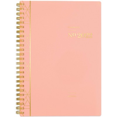 2022 Planner Workstyle Small Focus W/M Poly Peach - Cambridge
