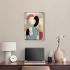 Art Remedy Glam Brooch of Gold Contemporary Shapes Abstract Wall Art Framed - 2 of 4