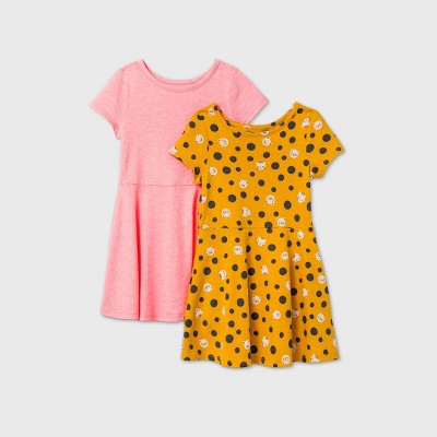 polka dot dress for little girl