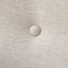 angelo:HOME Jane Traditional Upholstered Accent Chair and Ottoman Linen - 2 of 4