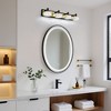 DAKAFUL Crystal Bathroom Vanity Light , Bathroom Light Fixture Over Mirror,Modern Vanity Wall Light for Bedroom - 3 of 4