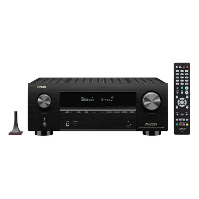 Denon AVR-X3700H 9.2-Channel 8K AV Receiver with 3D Audio and Amazon Alexa Voice Control (Manufacturer Refurbished)