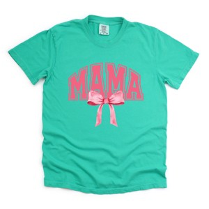 Simply Sage Market Mama Pink Coquette Garment Dyed Tee - 1 of 4