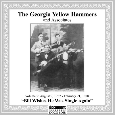 Georgia Yellow Hamme - Vol 2: August 9  1927   February 21  19 (CD)