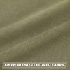 Linen Blend Short Kitchen Curtains for Small  Windows - 4 of 4
