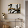 Art Remedy Golden Swirls Modern Minimal Abstracts Framed - 2 of 4