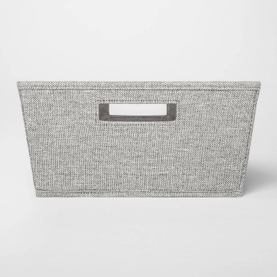 Large Fabric Tapered Bin Gray - Threshold™