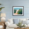 Stupell Industries Floral Cliffs Landscape Framed Print Under Glass - 3 of 4