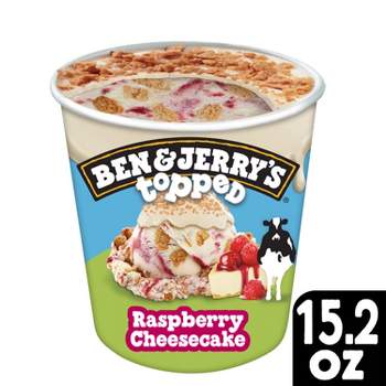 Ben & Jerry's Topped Raspberry Cheesecake Ice Cream - 15.2oz
