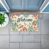 Stupell Industries Bright Florals Welcome Printed Outdoor Door Mat, design by Andrea Jasid Grassi, 18"x30" - 3 of 4