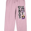 Disney Villains Women's Pink Sleep Pajama Pants - 2 of 3