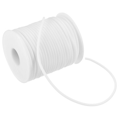 Unique Bargains Hollow Pipe Tubing Rubber Cord Silicone Stretchy Durable Elastic Beading Cord 1 Pc