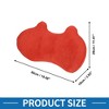 Unique Bargains Car Seat Lumbar Cushion Memory Foam Support Ergonomic Design Suede - 4 of 4