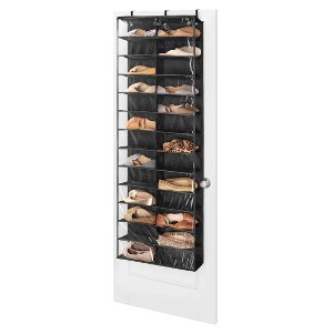 Whitmor Over the Door Shoe Shelf 1ct Black - 1 of 4