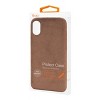 Reiko iPhone X/iPhone XS Fuzzy Fur Soft TPU Case in Brown - 4 of 4
