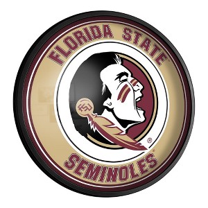 College Round Slimline Lighted Wall Sign - 1 of 1