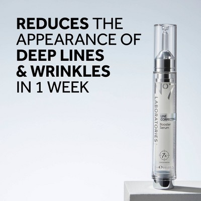 No7 Laboratories Line Correcting Booster Serum - 0.5 fl oz: Oil-Free, Paraben-Free, Contains Peptides