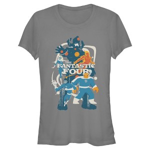 Juniors The Fantastic Four: First Steps Villain and Heroes T Shirt - 1 of 2