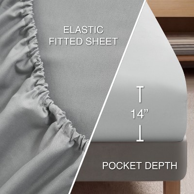 The Sheet Lab Lyon Stripe Bed in a Bag, Gray, Queen — фото 3