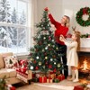 6ft Aspen Fir Artificial Christmas Tree, with 300 Warm White Lights & 678 Branch Tips, PE & PVC Blend Hinged Xmas Tree, Christmas Holiday Decor - 4 of 4