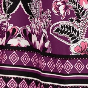 purple scarf print
