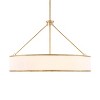 Uttermost Contemporary Loft Style Pendant – Iron Drum with Fabric Lining - 4 of 4
