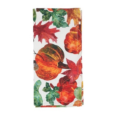 Saro Lifestyle Pumpkin Foliage Dinner Napkins (Set of 4)