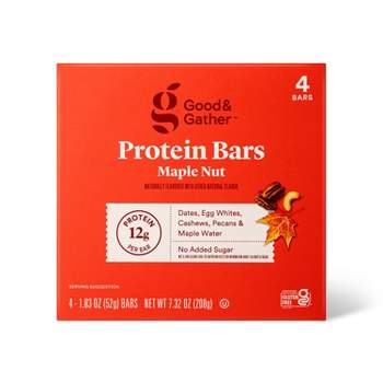 Protein Bars Maple Nut - 7.33oz/4ct - Good & Gather™