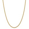 Black Bow Jewelry 3.65mm 14k Yellow Gold Handmade Solid Rope Chain Necklace - 3 of 4