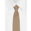 Jacob Alexander Young Boys' 11" Solid Color Pre-Tied Zipper Neck Tie - 4 of 4
