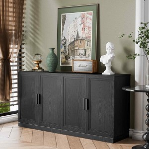Lirago Accent Storage Cabinet Medicine Cabinets 31*31 Black - 1 of 4