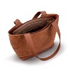 The Sak Women's De Young Leather Tote, Tobacco Floral Embossed, One Size US - 4 of 4