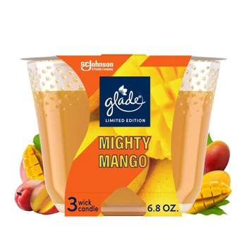 Glade 3 Wick Candle - Mighty Mango - 6.8oz