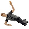 Ultimate Dark Gray Referee with Deluxe Articulation for WWE & AEW Wrestling Figures - 4 of 4