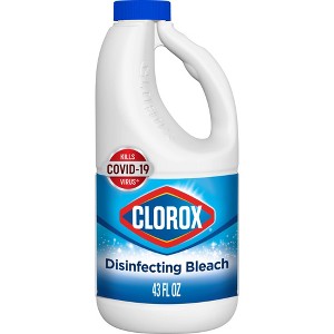 Clorox Disinfecting Bleach - Regular - 43oz - 1 of 4
