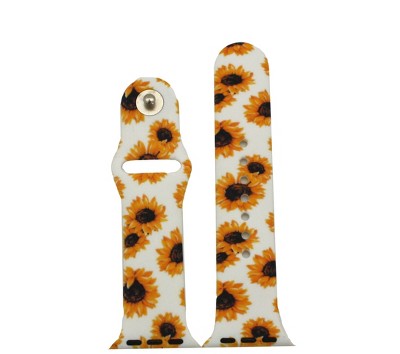 Olivia pratt printed silicone apple watch band