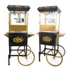 Hachikiko Vintage 16Oz Commercial Popcorn Machine with Cart,3-Switch Control, Steel Frame & Tempered Glass Doors - 4 of 4