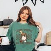 Simply Sage Market Women's I Ghost People All Year Round Short Sleeve Garment Dyed Tee - 2 of 4