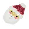 Tag 0.5 Inch Santa Tidbit Plate Entertaining Appetizers Appetizer Plates - image 2 of 3