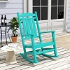 WestinTrends All-Weather Outdoor Patio Poly Classic Porch Rocking Chair - 2 of 3