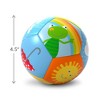 HABA Soft Baby Ball Toy for Tummy Time and Sensory Play - Colorful Rainbow 4.5" Balls for Babies and Toddlers Age 6 Months+ - 3 of 3