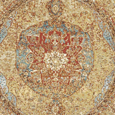 blue and light brown