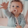 Pacifier 4 pack Soother for Newborns 100% Food Grade Soft Silicone by Comfy Cubs - 2 of 4