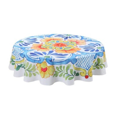 Laural Home Talavera Rectangle Tablecloth