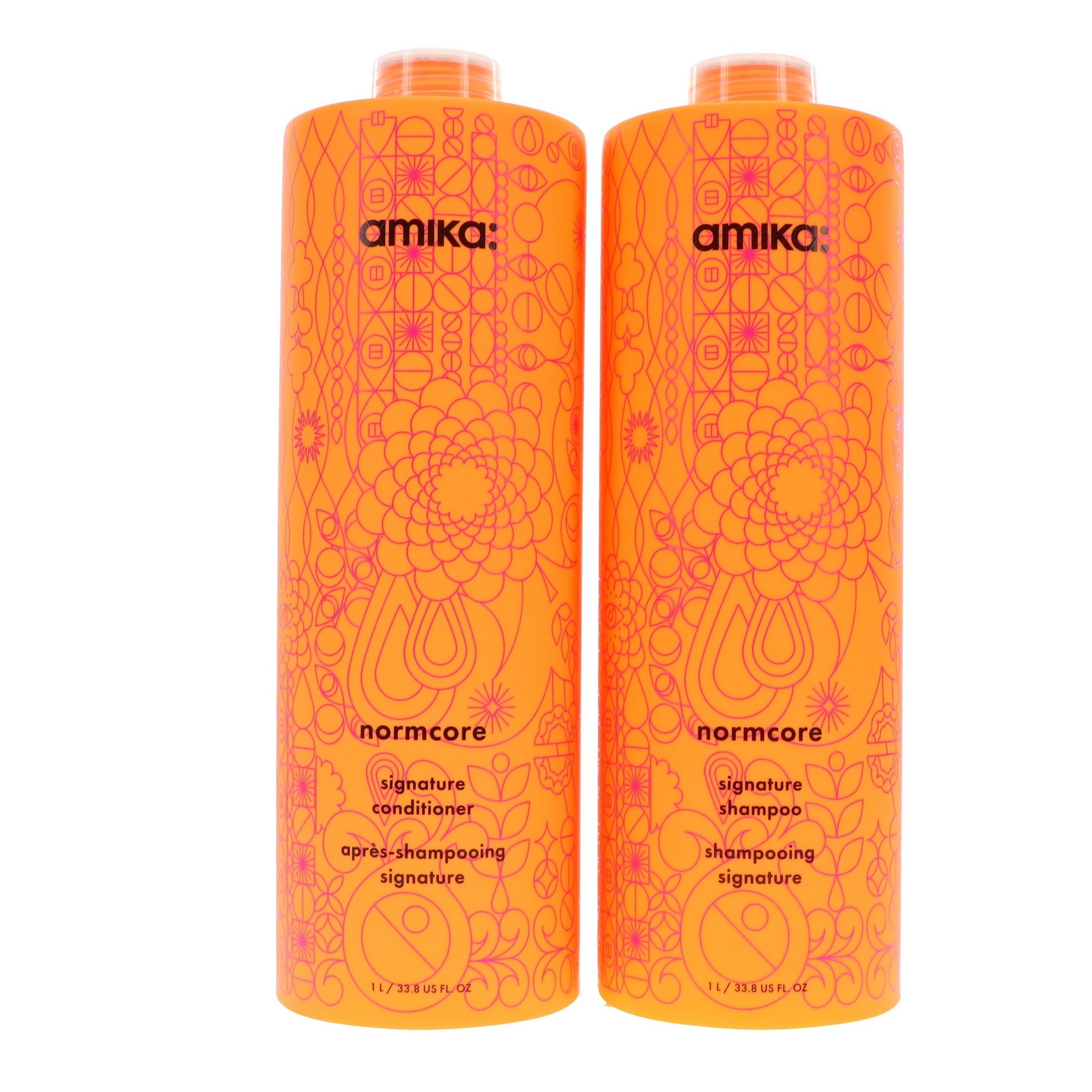 Amika Normcore Signature Shampoo & Conditioner Set - 33.8 oz. each