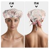 Unique Bargains Women's Faux Silk Floral Hair Bonnet - 2 of 4